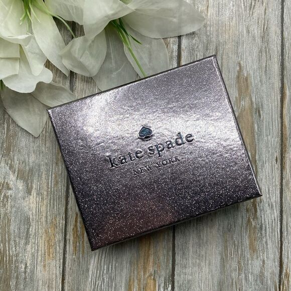 Kate Spade Kenzie Boxed Glitter Small Cardholder Wallet Bag Purse - Picture 5 of 13